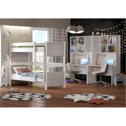 Casakids Cosy Κουκέτα Μετατρεπόμενη με Αποσπώμενη Σκάλα για στρώματα 90 Χ 190/200εκ